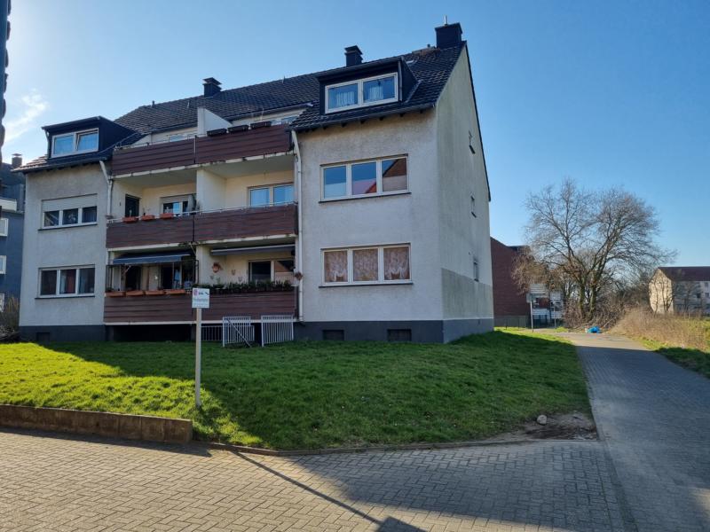 R�ckansicht Mehrfamilienhaus Kamp-Lintfort