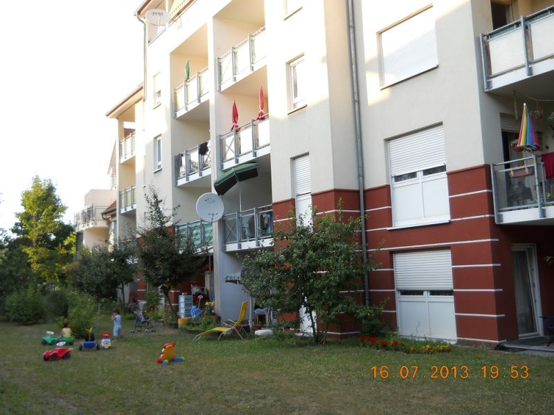 Gartenansicht Etagenwohnung Wiesloch