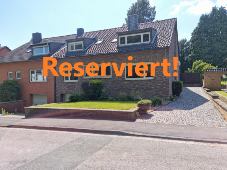  Aachen Doppelhaush�lfte Sch�ne Doppelhaush�lfte als Ein- oder Zweifamilienhaus nutzbar mit herrlichem Gartengrundst�ck