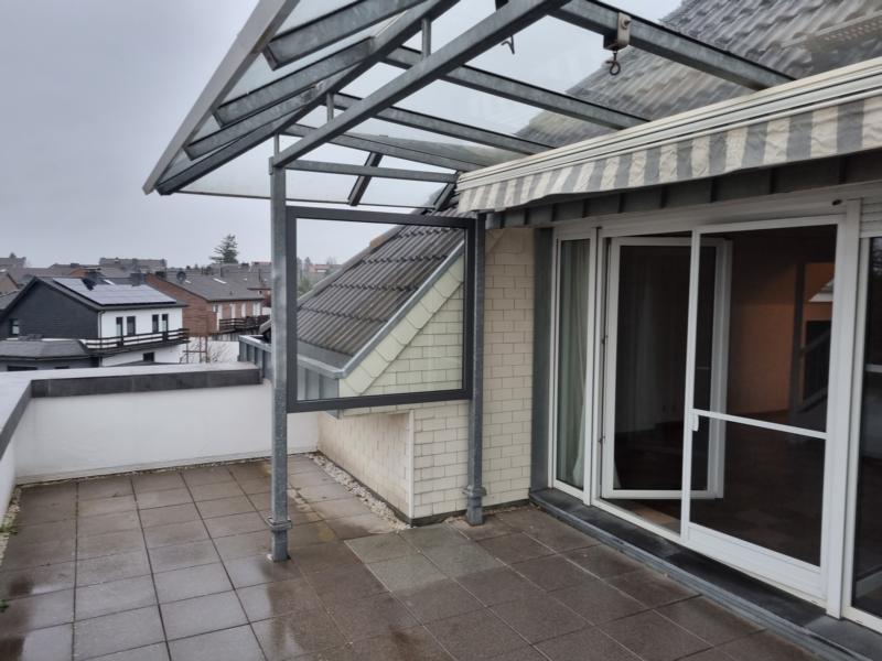 Terrassenansicht 1 Wohnung Stolberg
