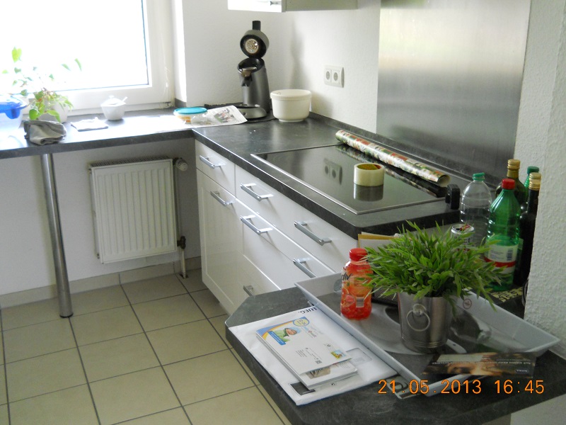 K�che rechts Etagenwohnung Bottrop
